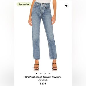 Agolde 90s Pinch Waist Jeans